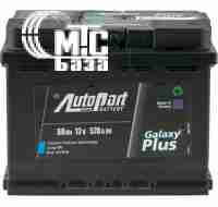 Аккумуляторы Аккумулятор AutoPart  6СТ-60 АзЕ Galaxy Plus ARL058-046 EN570 А 241x175x190мм